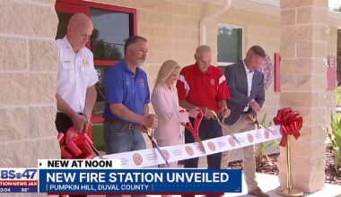‘It’s bittersweet:’ JFRD celebrates final fire station opening before fire chief’s retirement – Action News Jax