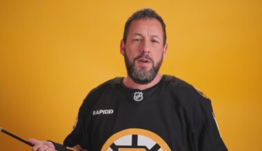 Adam Sandler announces Bruins 2025 Draft pick as ‘Happy Gilmore’