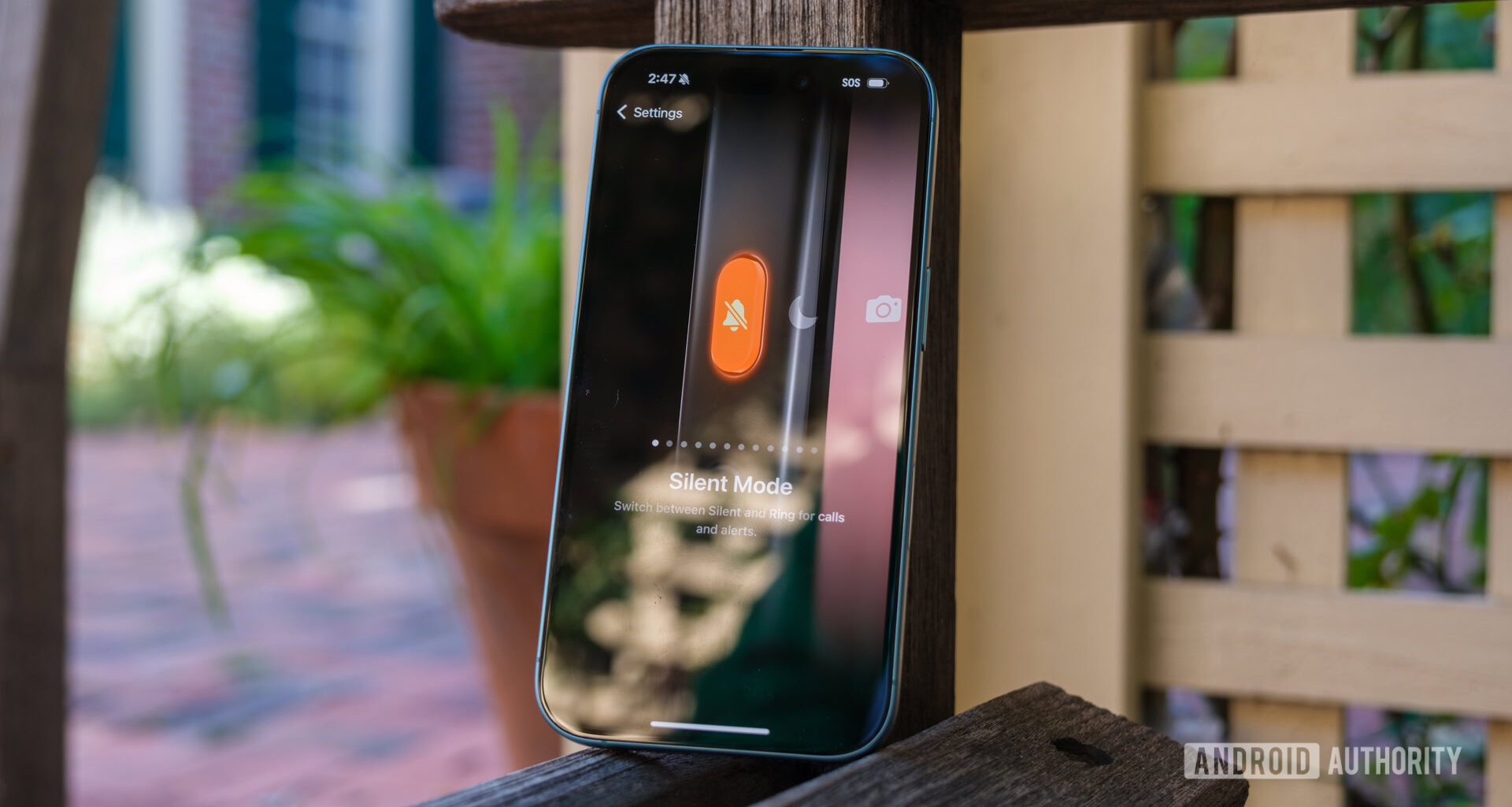 iPhone 16 action button menu
