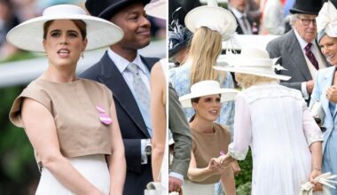 Princess Eugenie shows her respect for Queen Camilla in front of King Charles