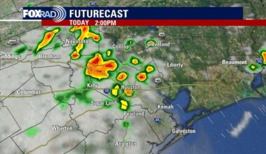 Houston weather: Muggy Monday with scattered storms possible
