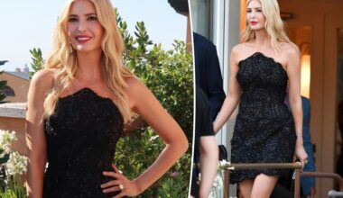 Ivanka Trump slips into LBD at Jeff Bezos and Lauren Sánchez's post-wedding party
