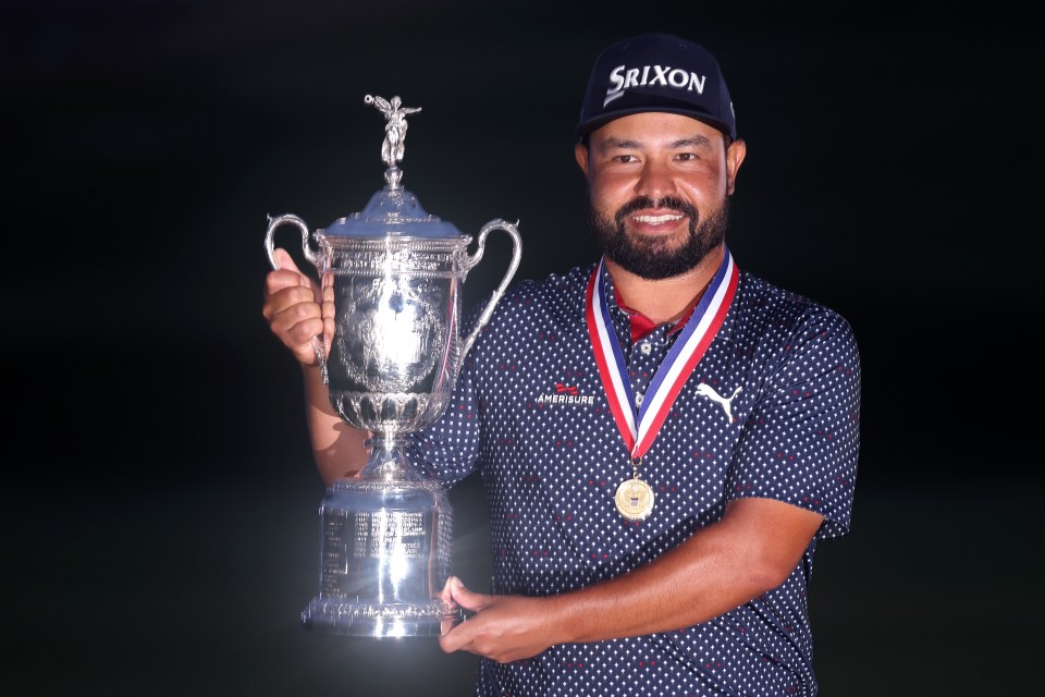 JJ Spaun came out on top of a very tight field to claim the third major of the year