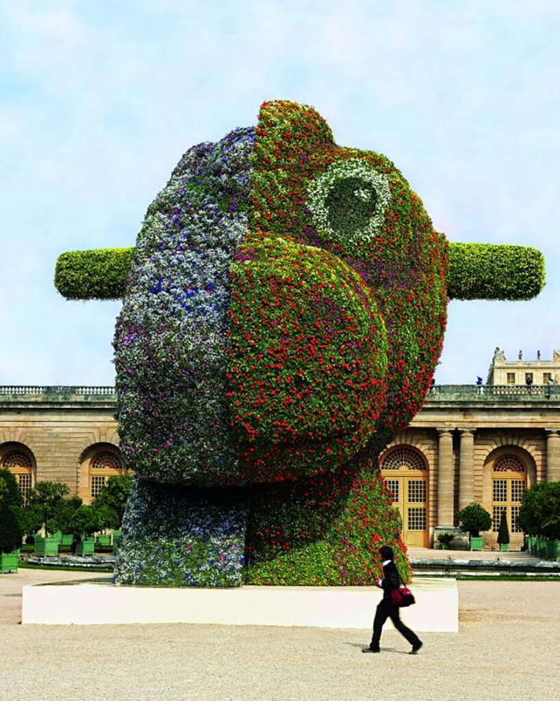 jeff koons' floral 'split-rocker' to bloom anew at LACMA's upcoming los angeles building