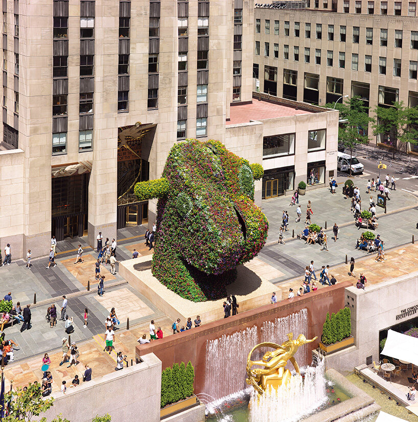 jeff koons' floral 'split-rocker' to bloom anew at LACMA's upcoming los angeles building