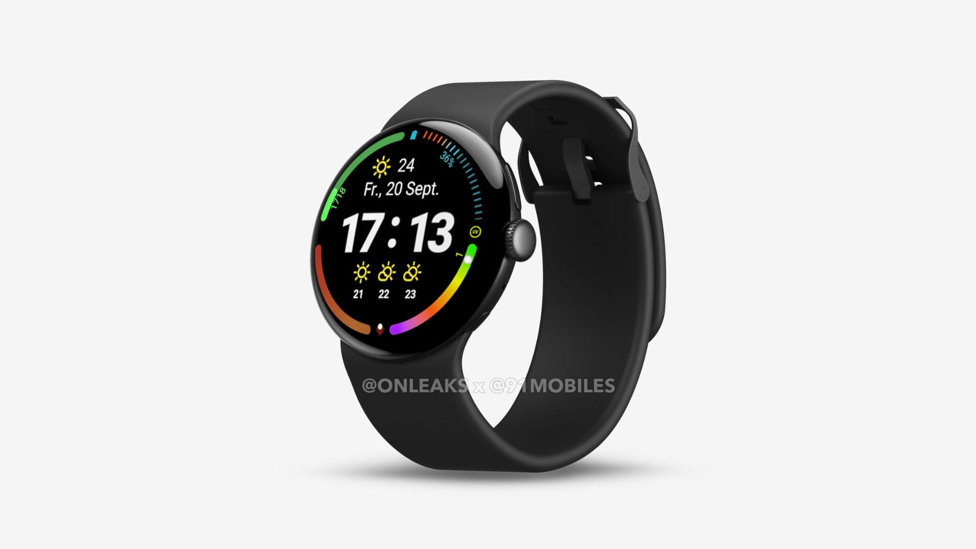 Pixel Watch 4 renders