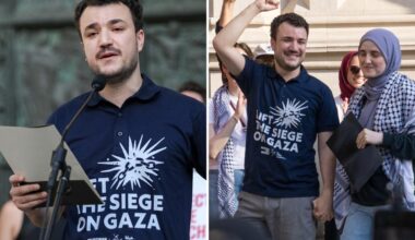Mahmoud Khalil bashes Columbia 'hypocrisy' in first NYC rally since released by ICE