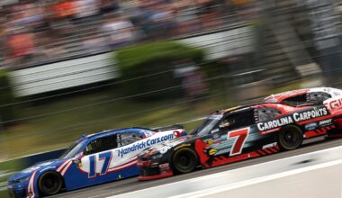 Chase Elliott "really bummed" by Pocono Xfinity loss after restart run-in