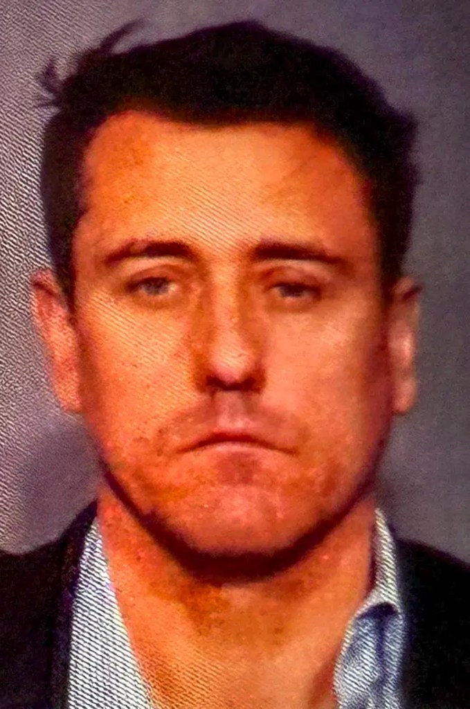 Mugshot of Mark Harris.