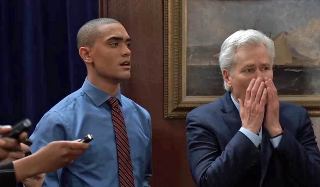 Martin in shock GH