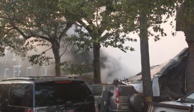 Multiple rowhome buildings collapse in Philadelphia, sending at least 2 people to hospitals