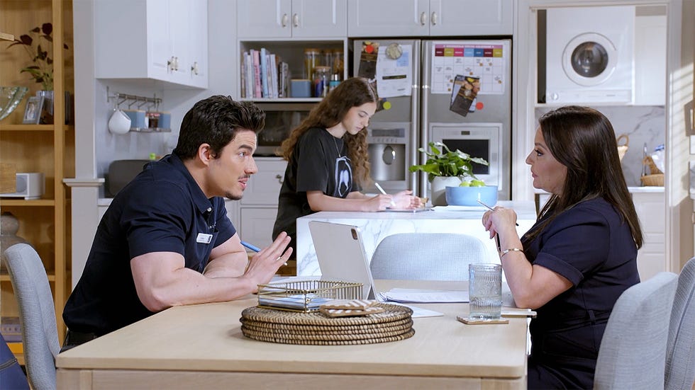 colton keys, nell rebecchi and terese willis in neighbours