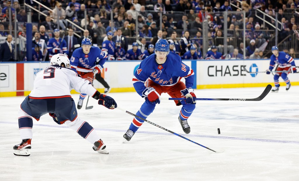 The Rangers signed Adam Edstrom to a two-year contract extension on Monday.