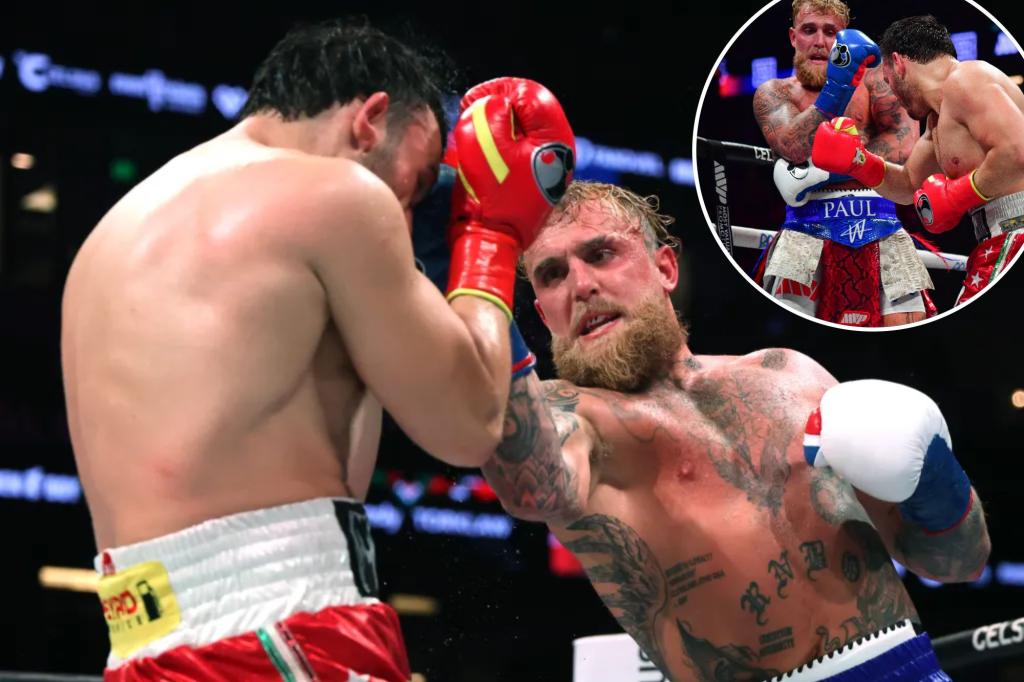 Jake Paul scores unanimous decision win over Julio Cesar Chavez