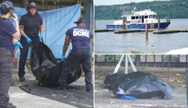 Dead man found floating in Hudson River