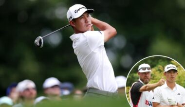 Collin Morikawa splits with another caddie after five tournaments