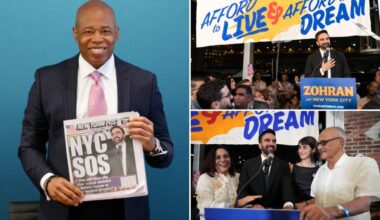 Eric Adams vows to 'save' NYC from Dem socialist Zohran Mamdani
