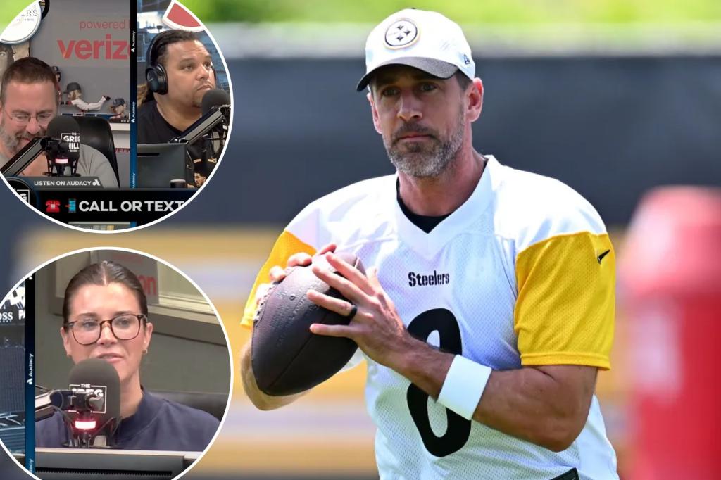 Boston radio hosts rail against Aaron Rodgers' final season comments: 'Douche move’