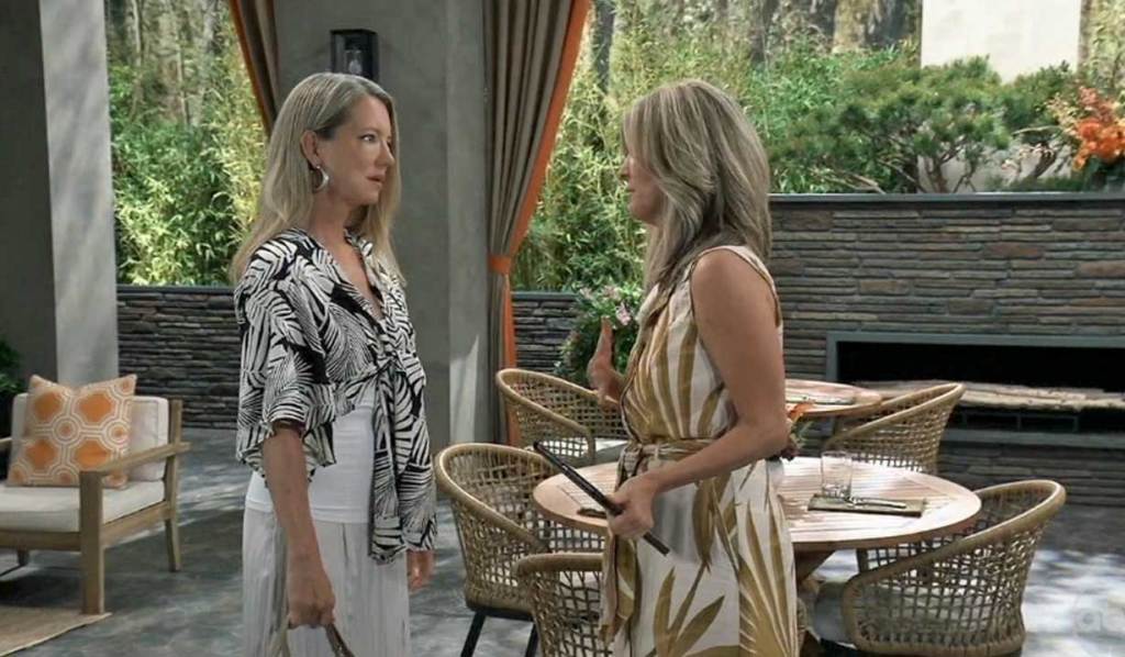 Carly and Nina argue GH