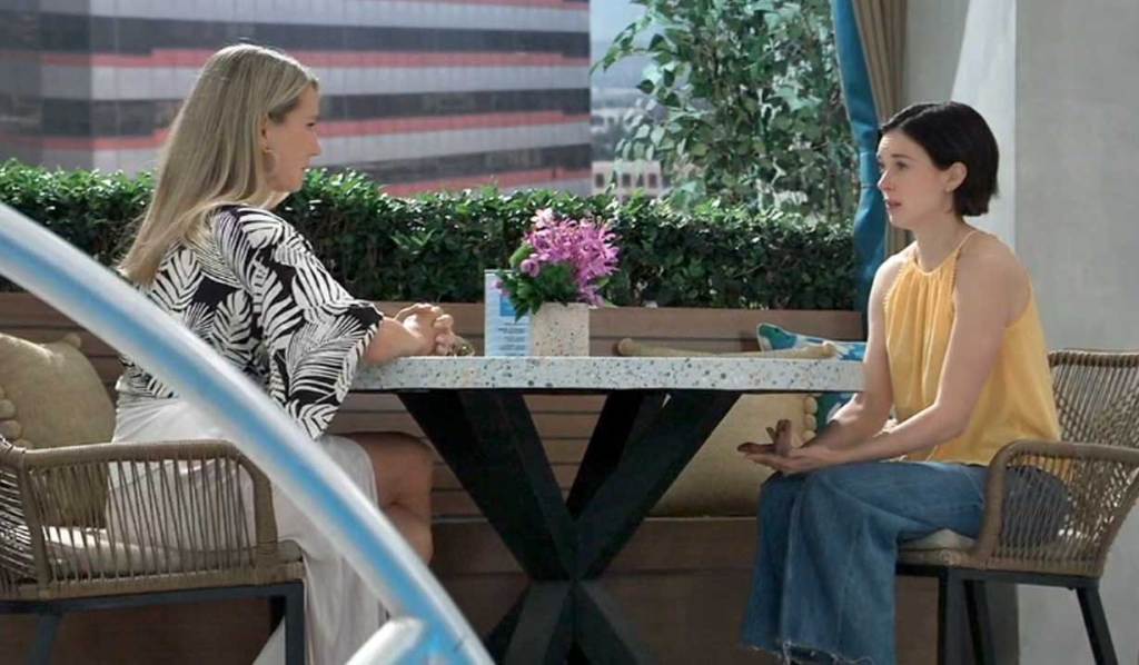 Nina and Willow talk GH
