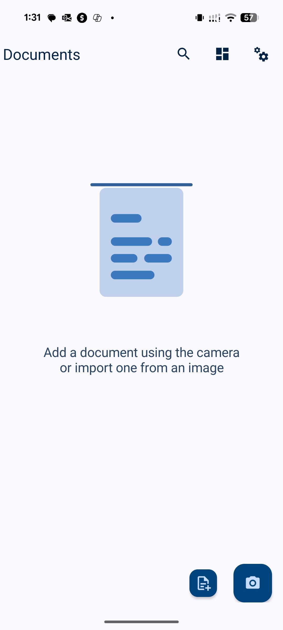 OSS document scanner home