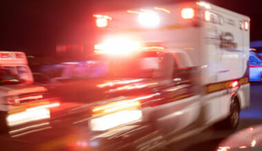 A pedestrian died after getting hit by a vehicle as he crossed a central Phoenix street on Tuesday ...
