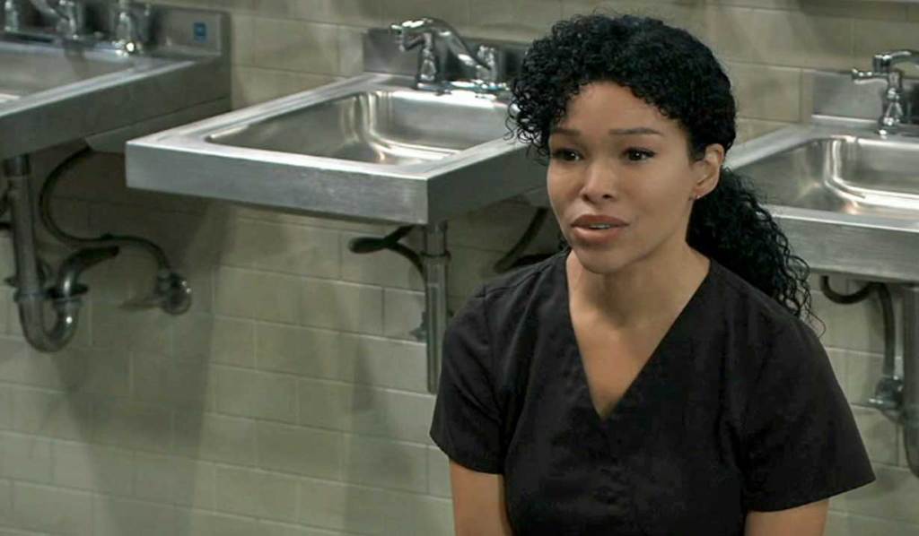 Portia is unhappy GH