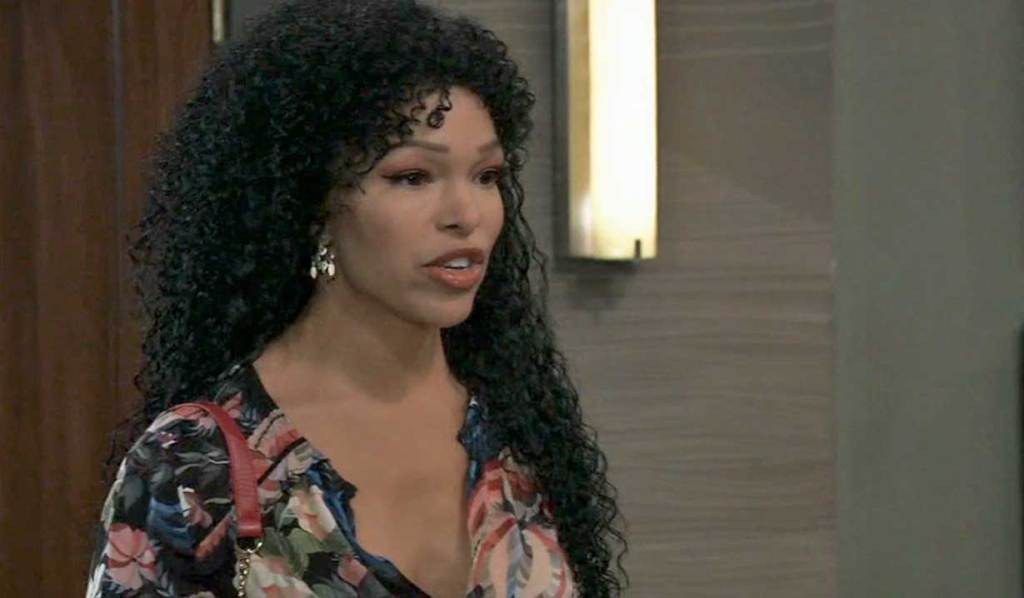 Portia is upset GH