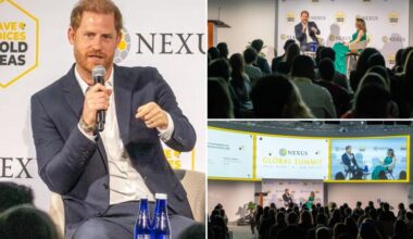 Prince Harry makes surprise appearance in NYC -- and pleads 'compassion' in public address