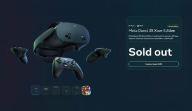 Quest 3S Xbox Edition Sells Out in Just Days From Meta, Availability Remains at Retailers