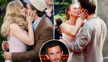 Jonathan Bailey defends kissing married Scarlett Johansson at 'Jurassic World Rebirth' premieres