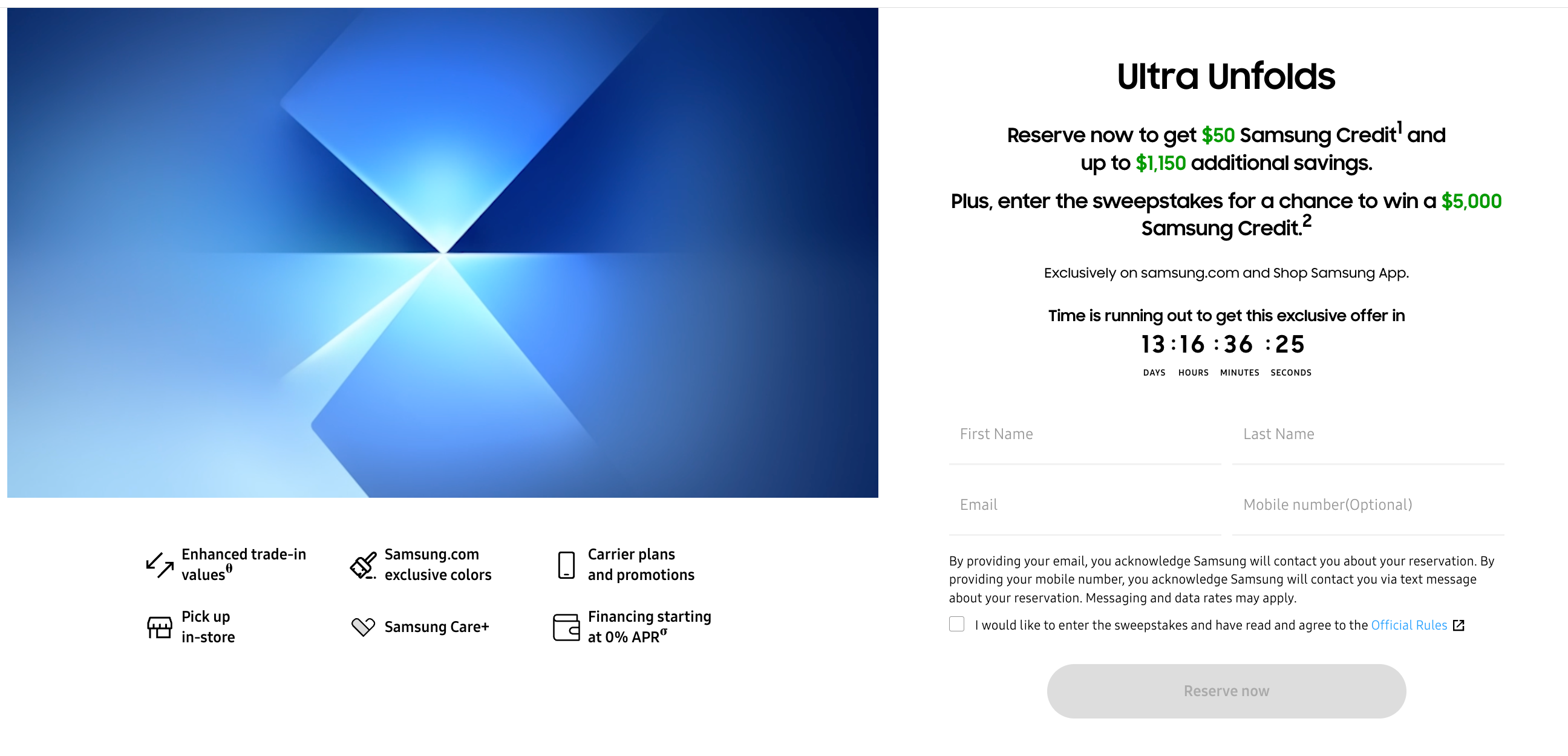 Samsung Unpacked registration