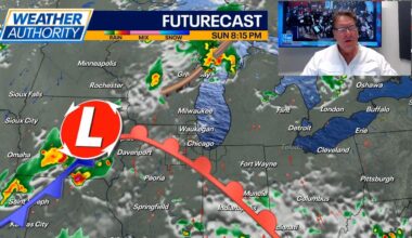 Chicago weather: Sunny Sunday ahead with possible showers