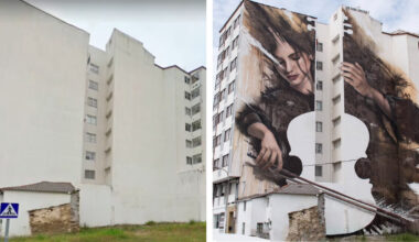 Clever "Musical Architecture" Murals by Spanish Artist Sfhir