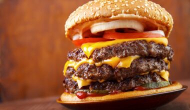 The #1 Unhealthiest Burger at 7 Major Chains