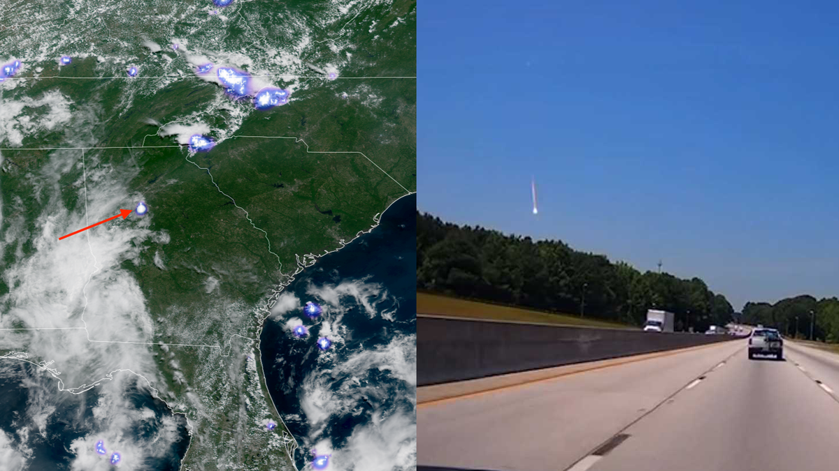 Fiery meteor traveling 30,000 mph lands near Georgia town, NASA reveals details