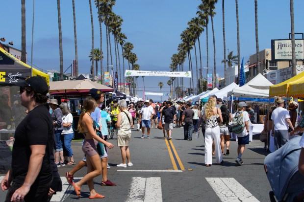This past Saturday, June 28, 2025, marked the 45th Annual Ocean Beach Street Fair & Chili Cook-Off in San Diego. (Nelvin C. Cepeda / The San Diego Union-Tribune)