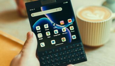 The Titan 2 is a modern BlackBerry with 5G, Android, and two screens
