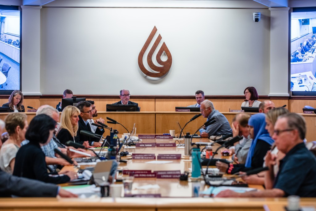 San Diego County Water Authority meeting in Kearny Mesa on July 27, 2023.