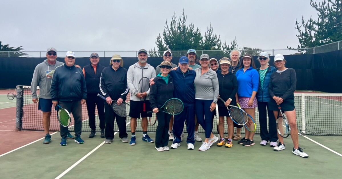 At 100, Morro Bay tennis player inspires with passion for sports and family