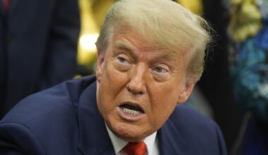 Trump vents about AT&T after conference call marred by glitch