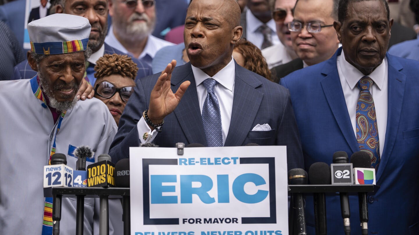 NYC Mayor Eric Adams says he's running against 'silver spoon' candidate Zohran Mamdani