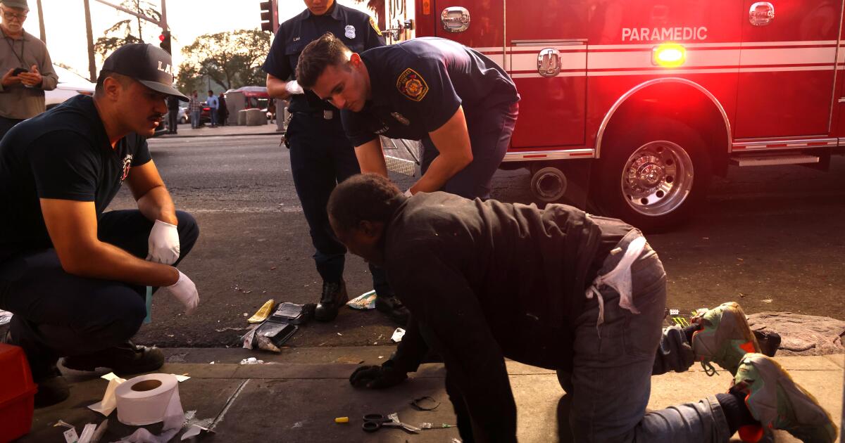 L.A. County sees a sharp decline in drug overdose deaths in 2024