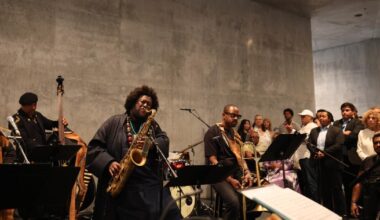 Kamasi Washington gives new LACMA building its first listen