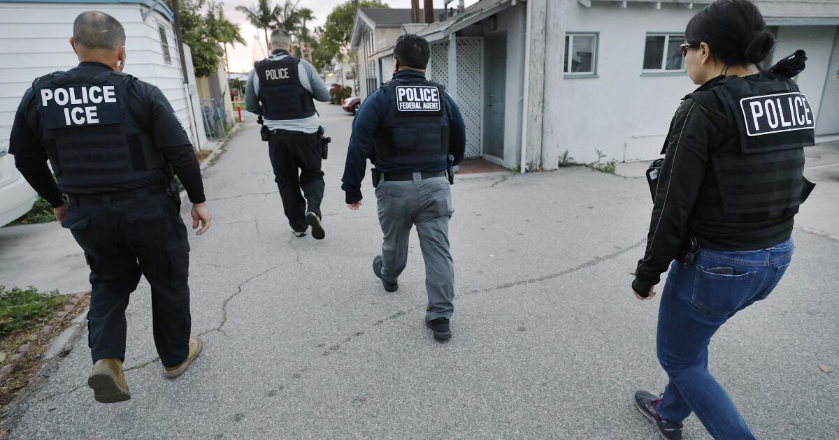 Agents, some in unmarked cars and street clothes, are arresting L.A. immigrants. Who are they?