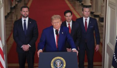 Trump says U.S. military struck 3 Iranian nuclear sites