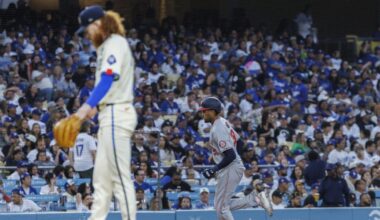 Dodgers pitchers give up five home runs in loss to Nationals