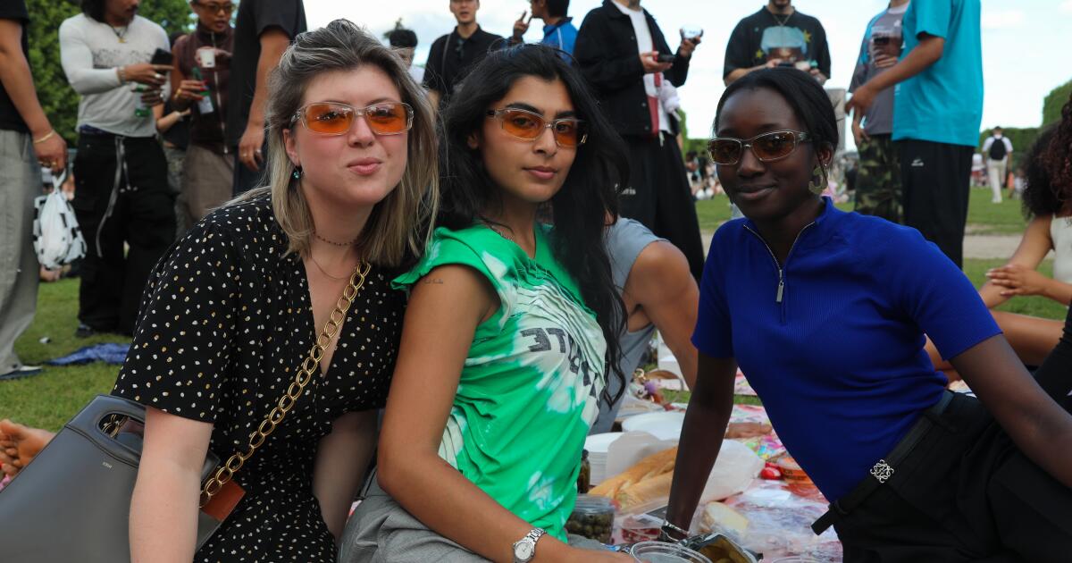 L.A. creatives gather under the Eiffel Tower for Paris Fashion Week
