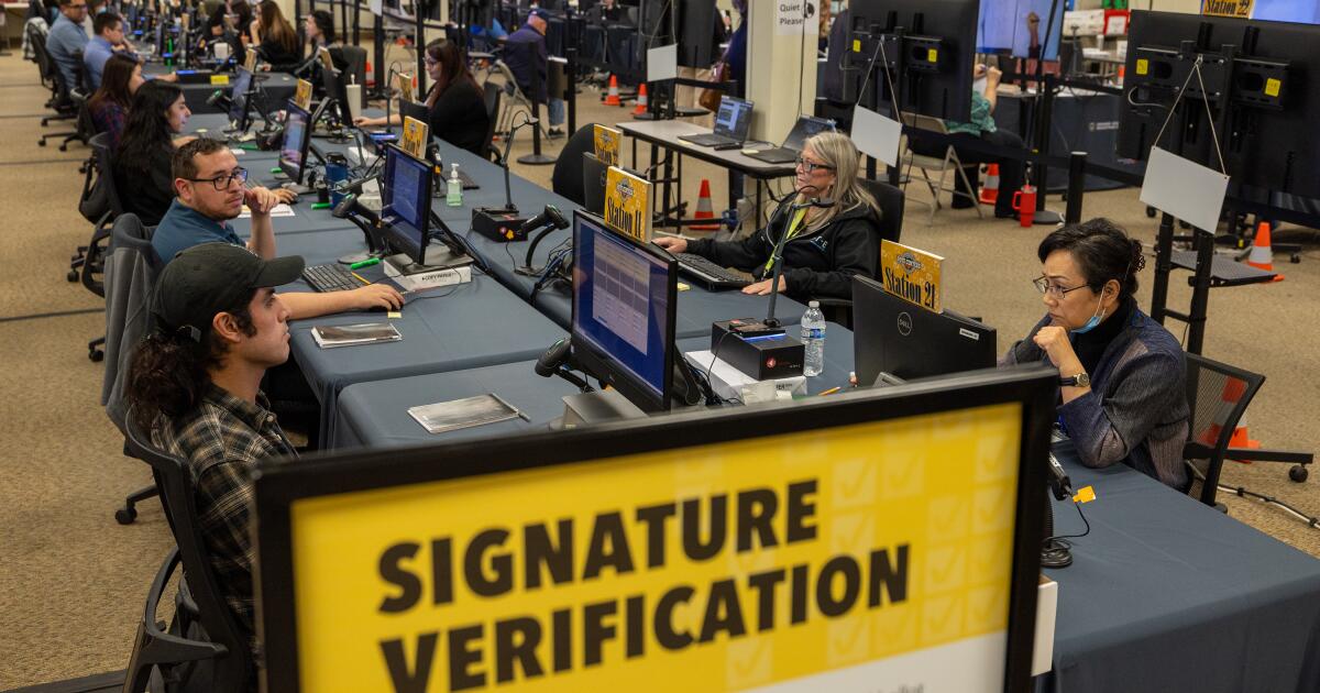 Justice Department sues O.C. registrar for noncitizen voting records