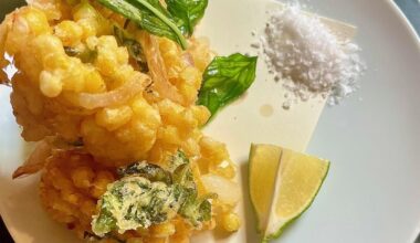 The perfect summer corn fritter